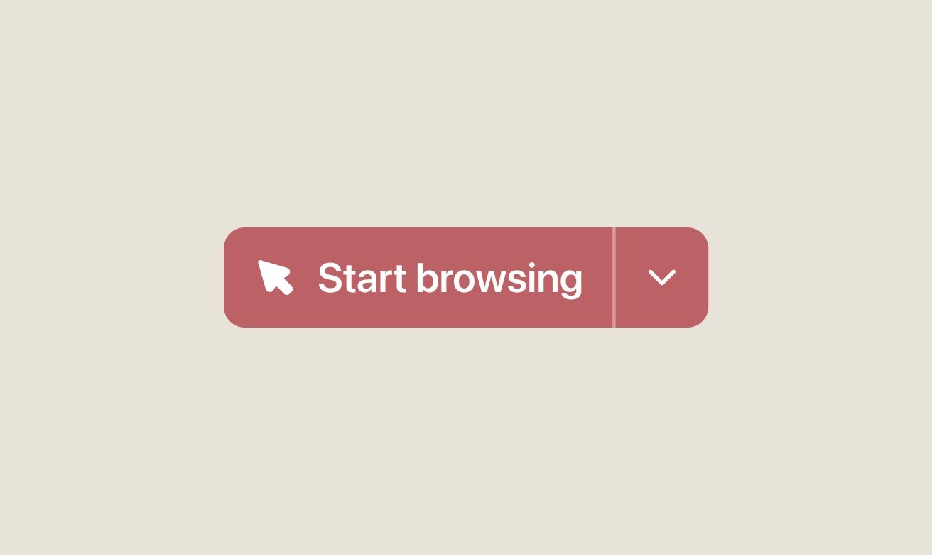Auto-approve menu next to Start browsing button
