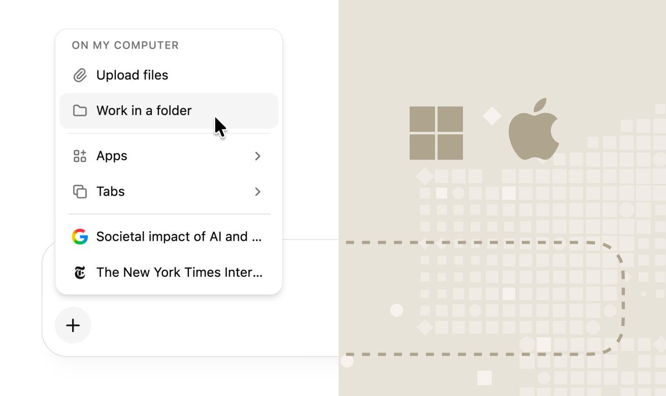 Companion working inside an approved local folder
