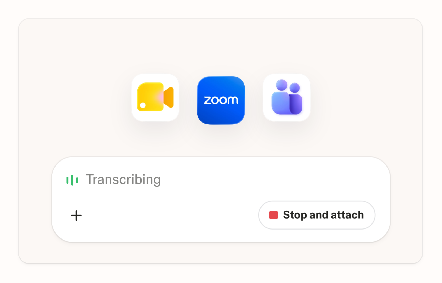 Meeting transcription